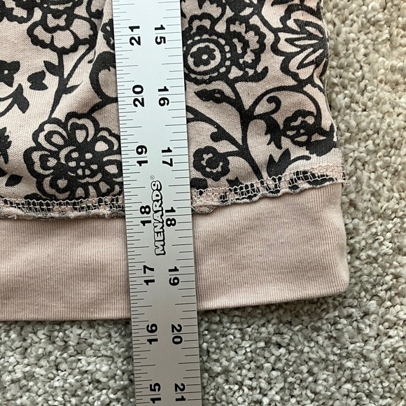 Aeropostale Women's Size XS Floral Print Hoodie - Pink and Black - Picture 5 of 6